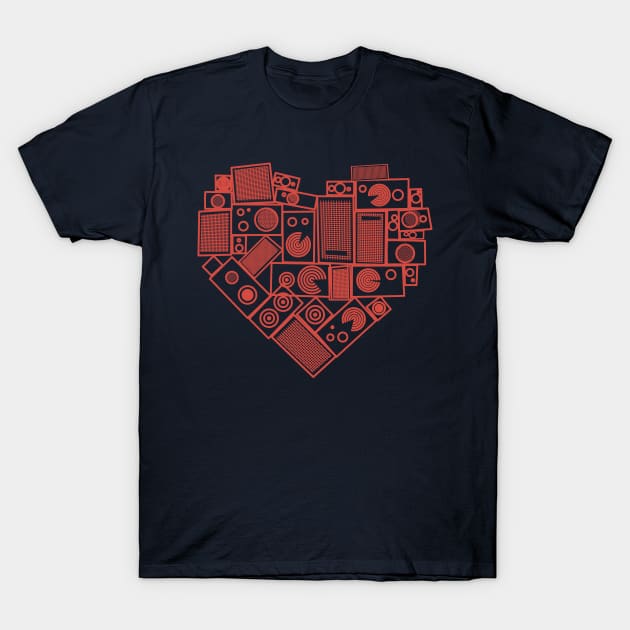 Love and Music T-Shirt by stayfrostybro